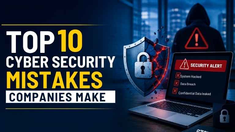 Top 10 Cyber Security Mistakes Companies Make